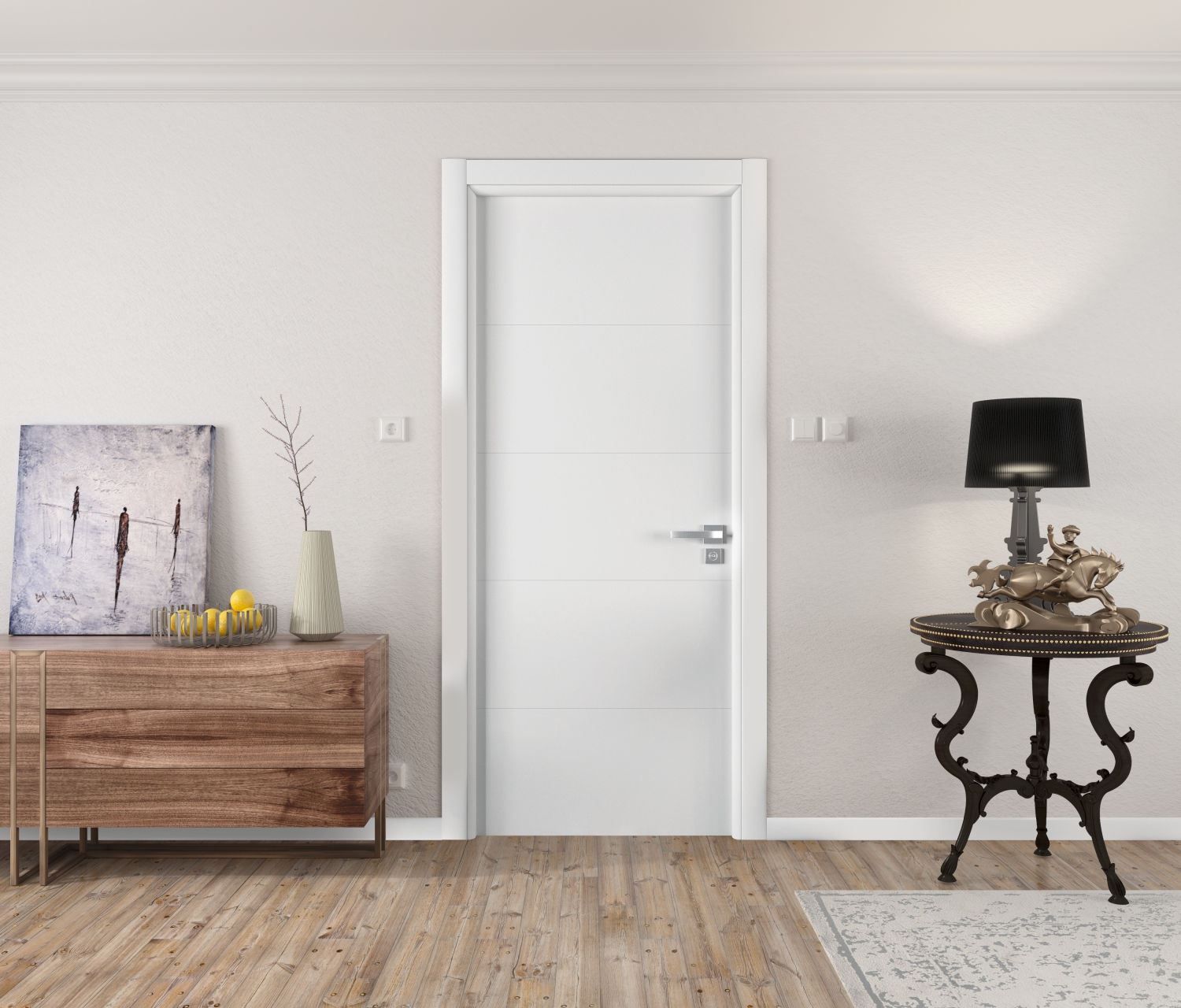  Klasik Seri - Four Line 100 - Bute Beyaz